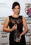 Michelle Forbes arrives to the ...